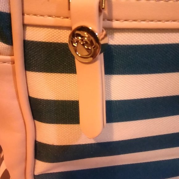 Spartina Backpack Beach Stripes/Pockets